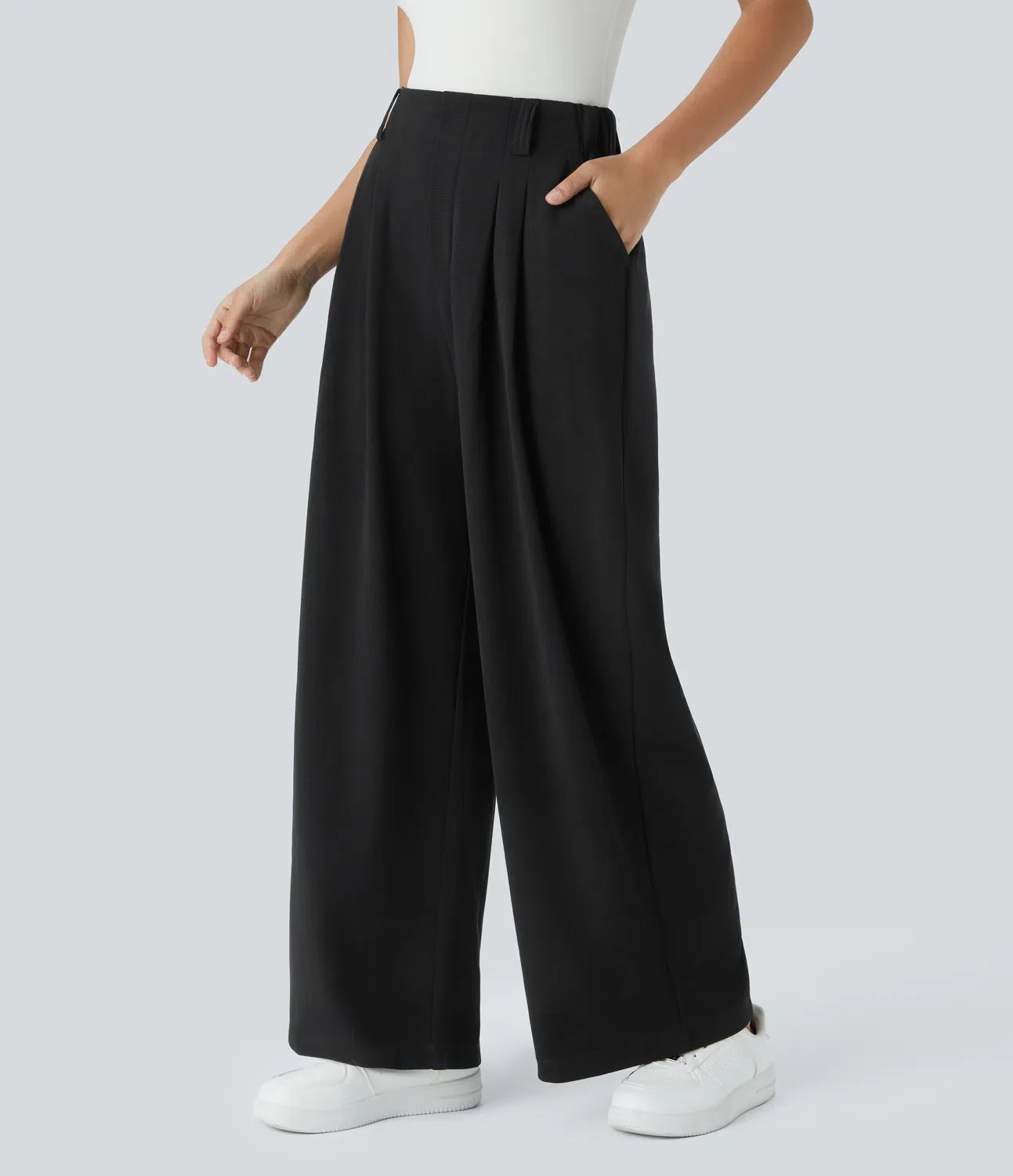 IVY™ Pantalon met Plooien