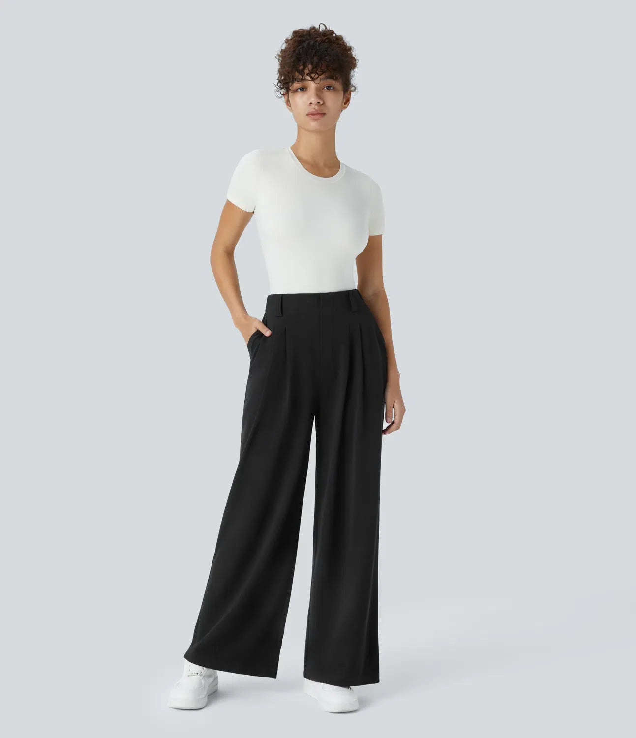 IVY™ Pantalon met Plooien