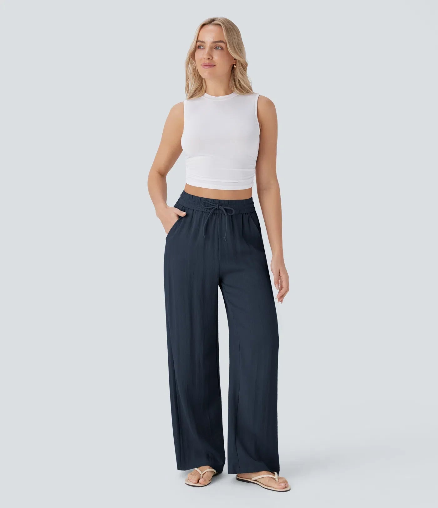 CLARA™ Linnen Broek
