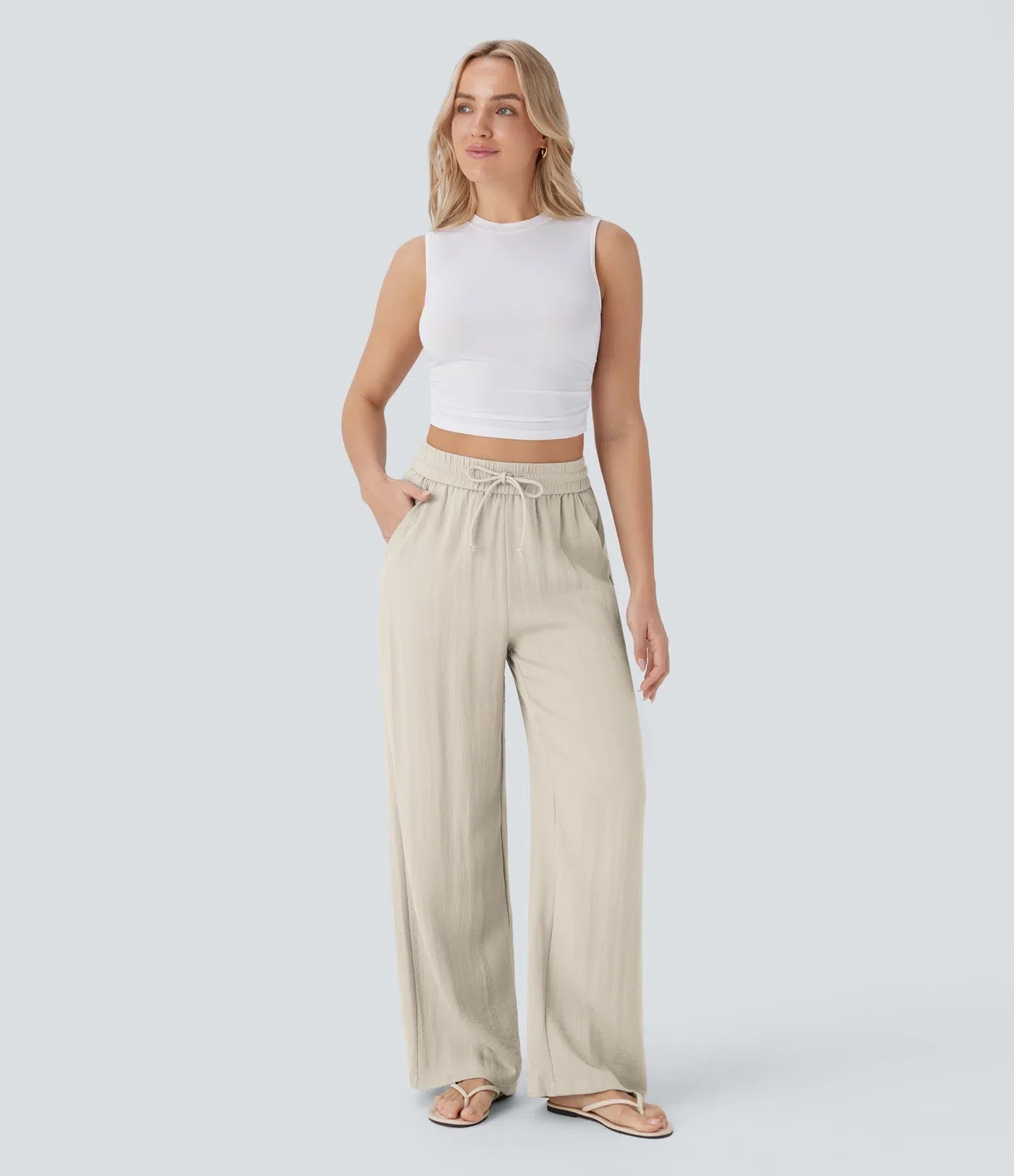 CLARA™ Linnen Broek