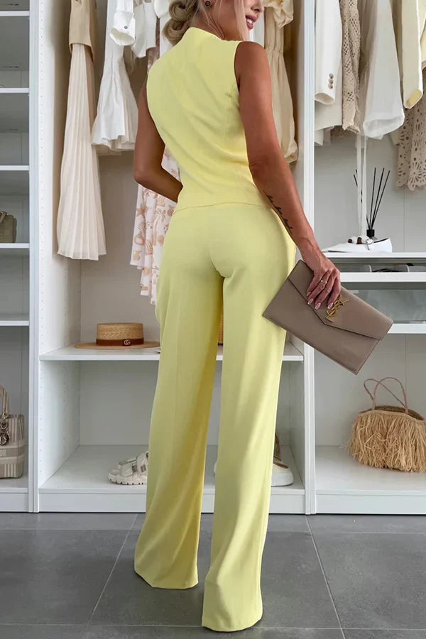 EVELIEN™ Mouwloze Co-ord Set