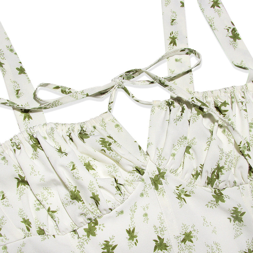 ESMEE™ A-lijn Midi Jurk met Corset-top