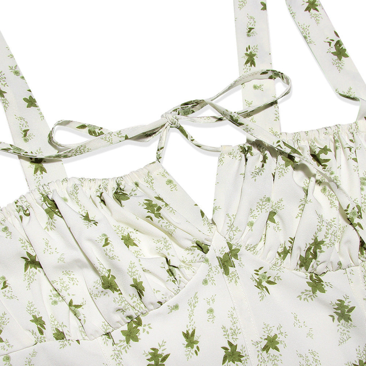 ESMEE™ A-lijn Midi Jurk met Corset-top