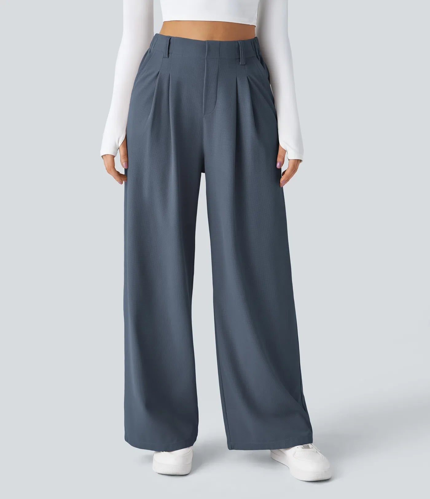 IVY™ Pantalon met Plooien
