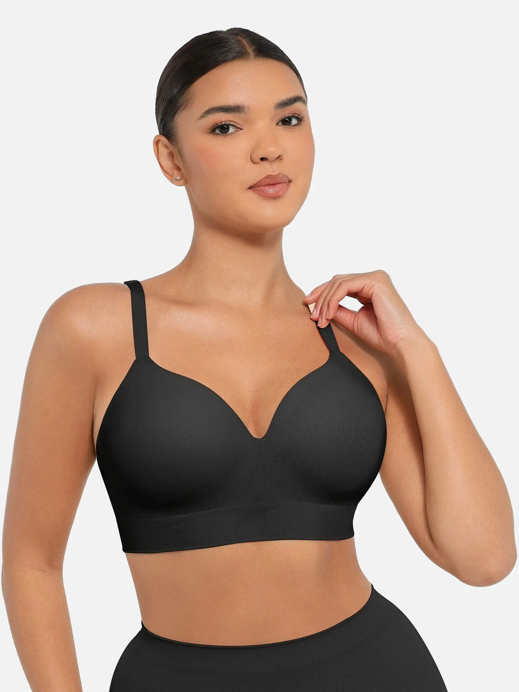 Vormgevende Push-up bh met Naadloos Ontwerp