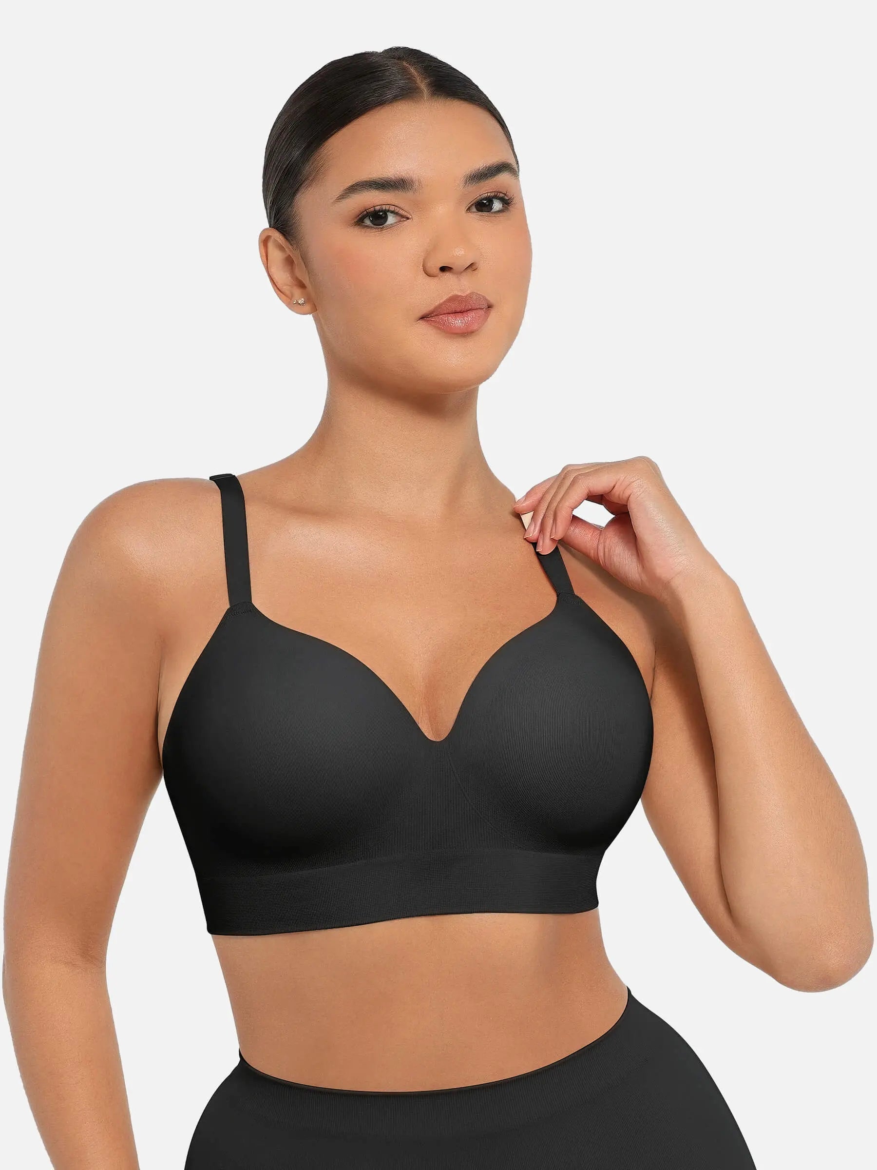 Vormgevende Push-up bh met Naadloos Ontwerp