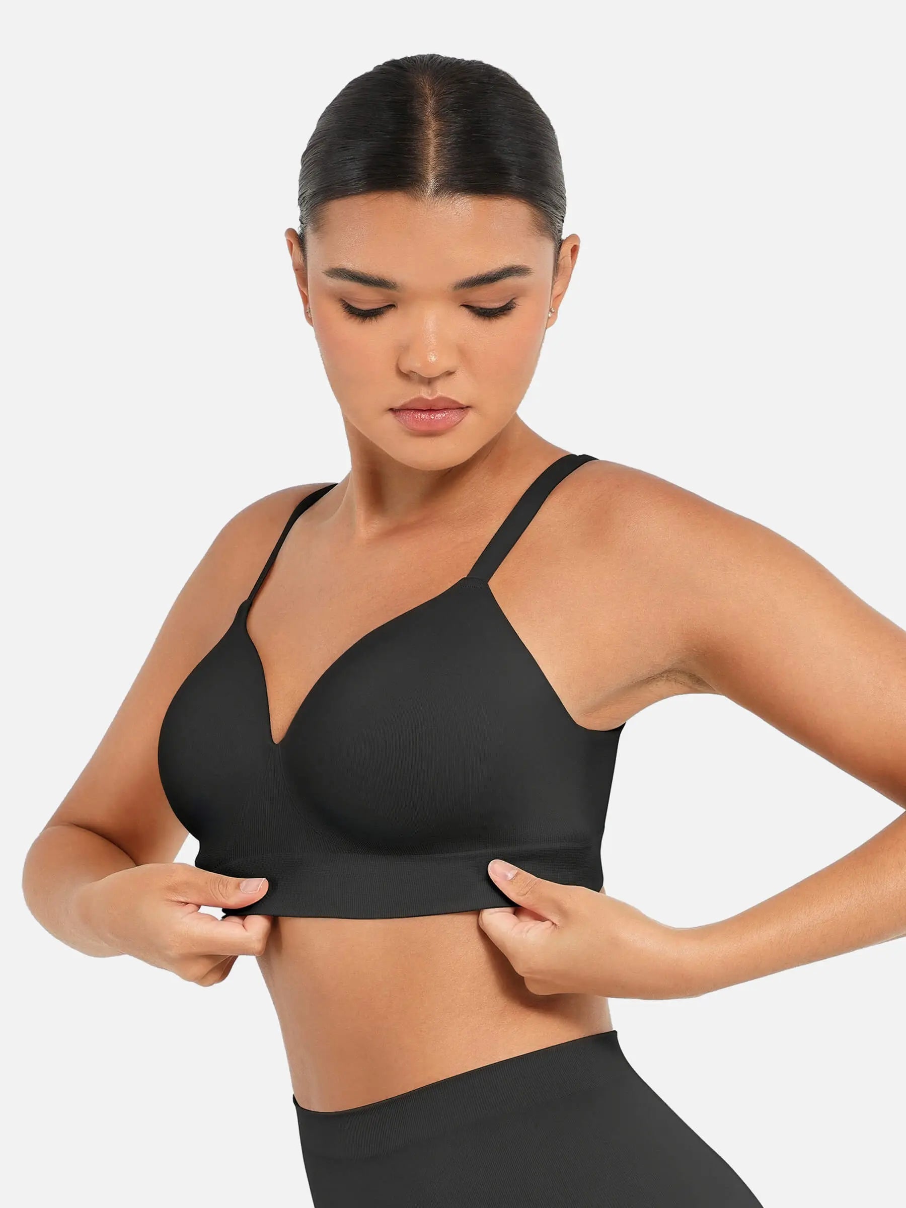 Vormgevende Push-up bh met Naadloos Ontwerp
