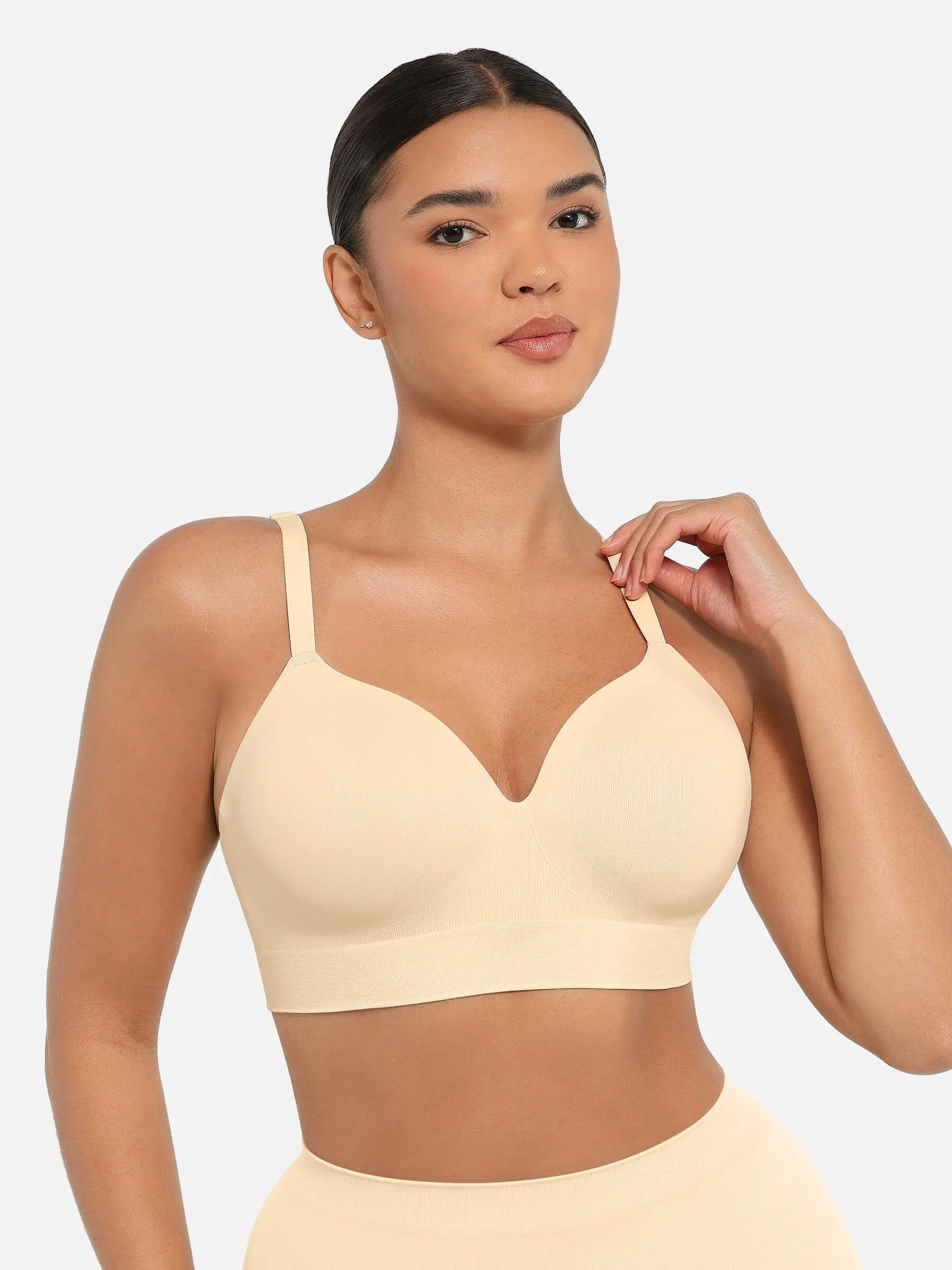 Vormgevende Push-up bh met Naadloos Ontwerp