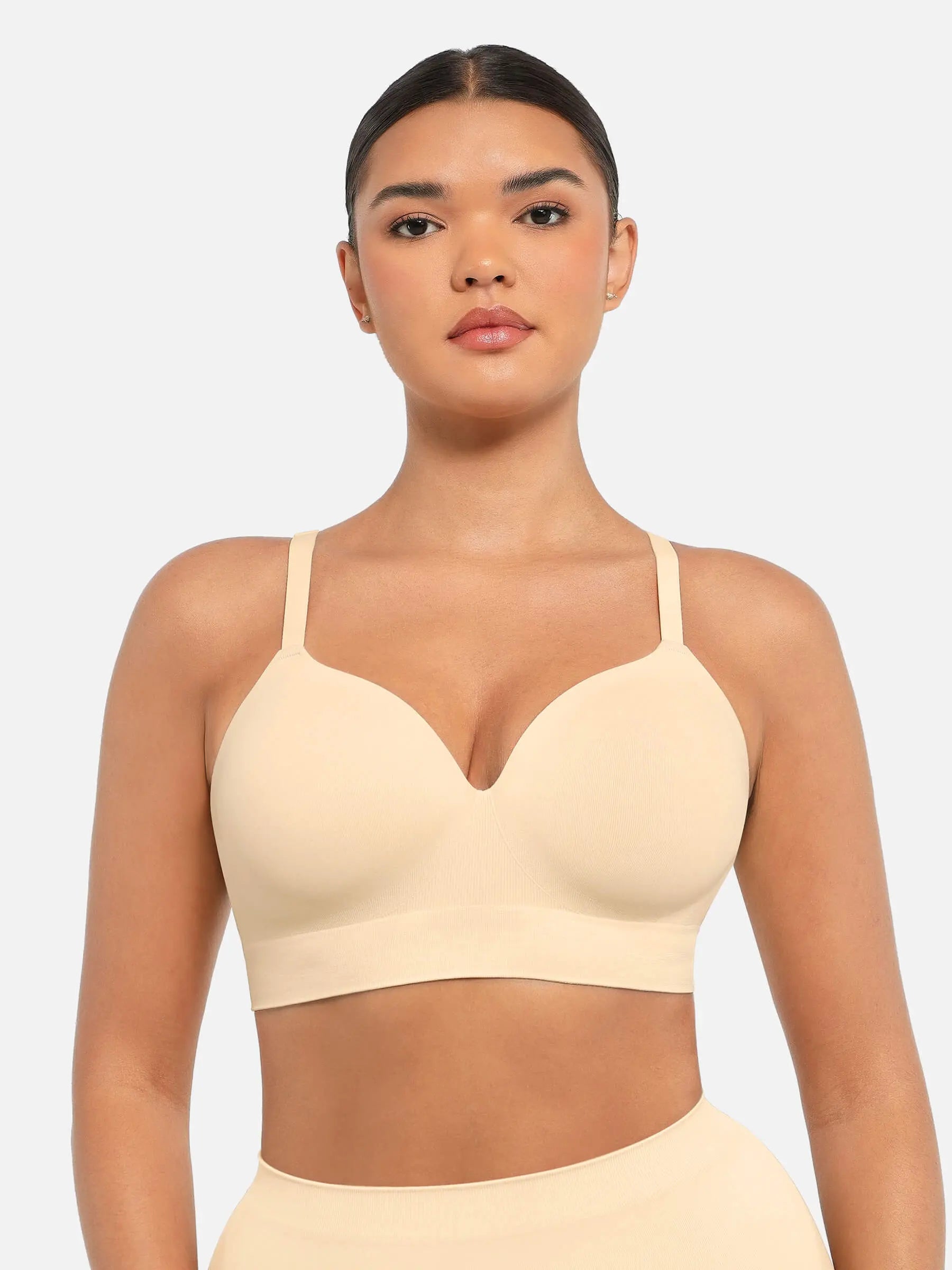 Vormgevende Push-up bh met Naadloos Ontwerp