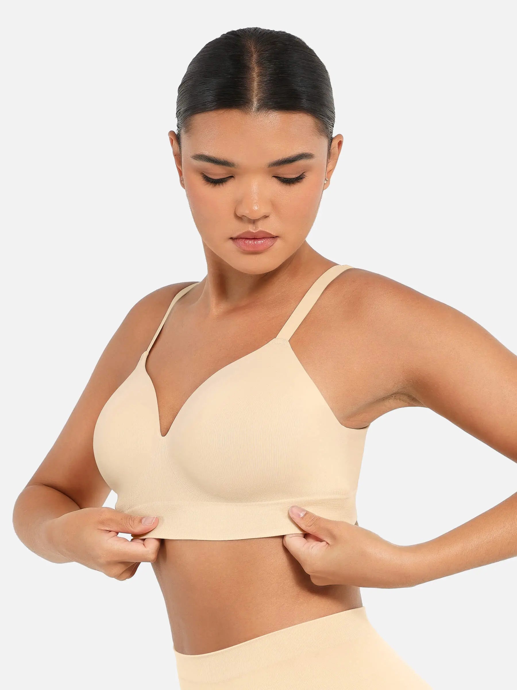 Vormgevende Push-up bh met Naadloos Ontwerp