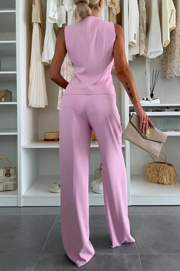 EVELIEN™ Mouwloze Co-ord Set