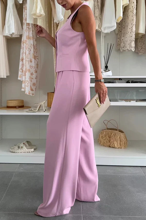 EVELIEN™ Mouwloze Co-ord Set