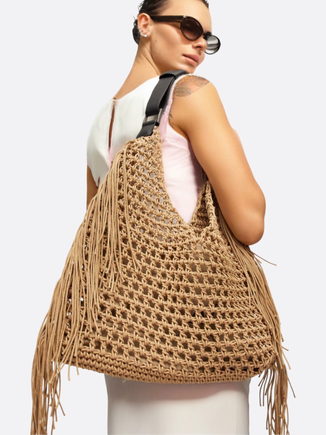 LORA™ Boho Stijl Schoudertas